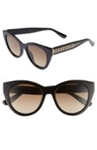 Women's Jimmy Choo Chana 52mm Gradient Sunglasses - Black