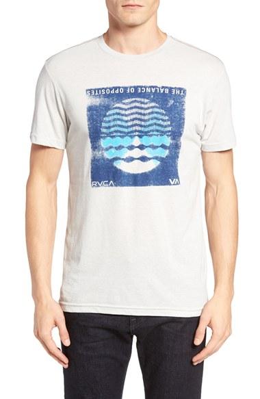 Men's Rvca Radio Waves Graphic T-shirt