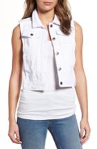 Women's Cupcakes And Cashmere Ali Denim Vest - White