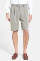 Men's Cutter & Buck Double Pleated Microfiber Twill Shorts