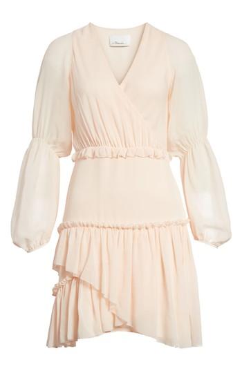 Women's 3.1 Phillip Lim Gathered Silk Dress - Pink