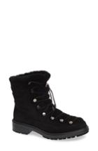 Women's Aquatalia Lorena Genuine Shearling Boot .5 M - Black