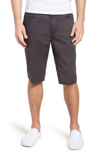 Men's Vans Covina Ii - Anthony Van Engelen Twill Shorts R - Grey