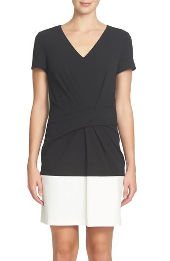 Women's Cynthia Steffe Nikki Colorblock Shift Dress - Black