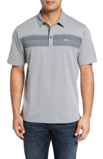 Men's Travis Mathew Ogata Polo - Grey