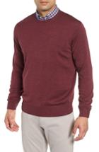 Men's Peter Millar Crown Wool & Silk Sweater - Red