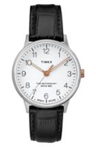 Women's Timex Waterbury Leather Strap Watch, 36mm