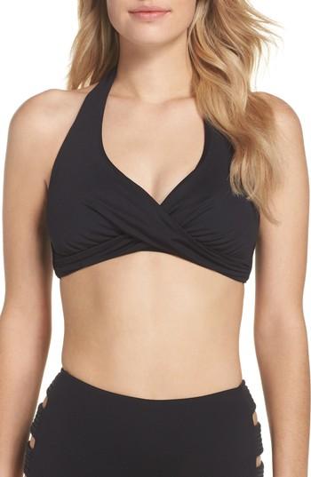 Women's Seafolly Twist Halter Bikini Top