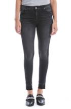 Women's Kut From The Kloth Donna High Waist Ankle Skinny Jeans (similar To 14w) - Black