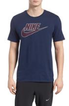 Men's Nike Sportswear Futura Logo Graphic T-shirt - Blue