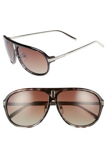 Men's Prive Revaux The Mcqueen 62mm Polarized Aviator Sunglasses - Grey