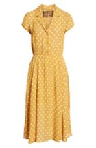 Women's Reformation Griffith A-line Dress - Yellow