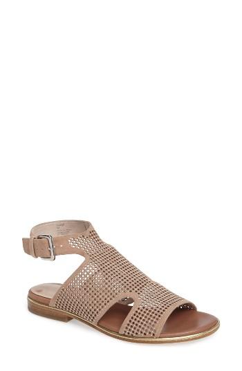 Women's Donald J Pliner Leah Perforated Sandal M - Beige