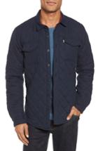 Men's Barbour Quilted Shirt Jacket - Blue