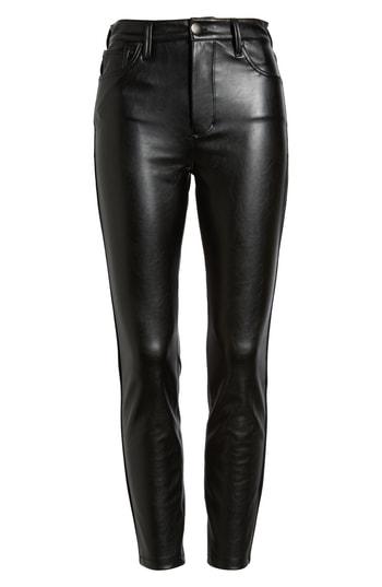 Women's Tinsel High Waist Faux Leather Skinny Pants - Black
