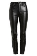 Women's Tinsel High Waist Faux Leather Skinny Pants - Black