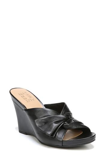 Women's Naturalizer Breanna Wedge M - Black
