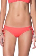 Women's Maaji Pomelo Rendezvous Signature Reversible Bikini Bottoms - Orange