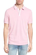 Men's True Grit Pique Polo - Pink