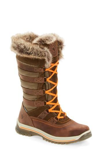 Women's Santana Canada Milani Waterproof Faux Fur Boot M - White