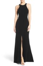 Women's Vera Wang Stretch Woven Mermaid Gown - Black