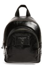 Marc Jacobs Mini Double Pack Faux Leather Backpack - Black