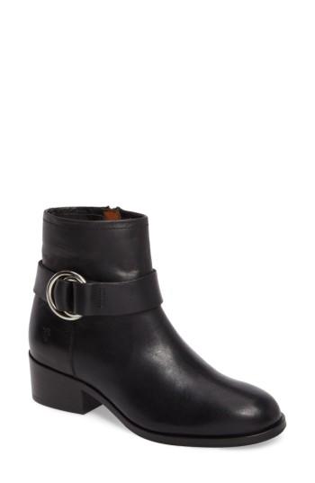 Women's Frye Kristen Harness Bootie M - Brown