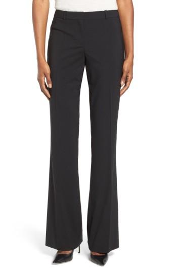 Women's Boss Tulea3 Bootcut Wool Trousers