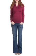 Women's Lilac Clothing Megan Maternity Top - Red