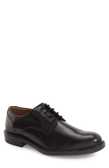 Men's Johnston & Murphy Tabor Plain Toe Derby .5 M - Black