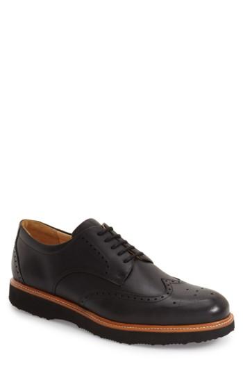Men's Samuel Hubbard 'tipping Point' Wingtip Oxford M - Black