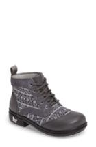 Women's Alegria 'kylie' Leather Boot -5.5us / 35eu - Grey