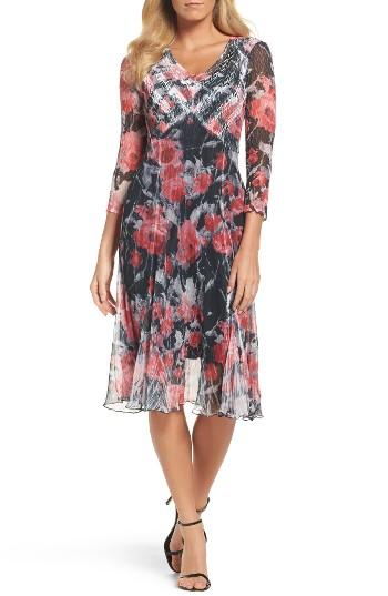 Petite Women's Komarov A-line Dress P - Pink