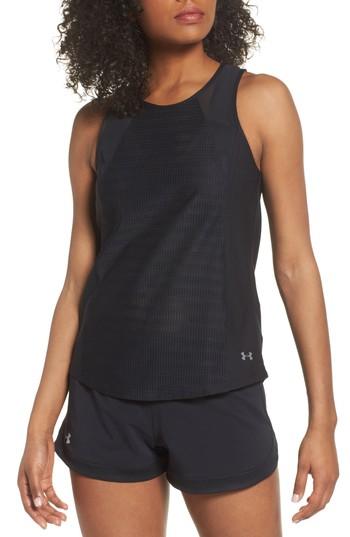 Women's Under Armour Vanish Mesh Tank - Black