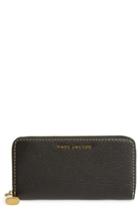 Women's Marc Jacobs The Grind Standard Continental Wallet - Black