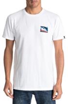 Men's Quiksilver Box Knife Graphic T-shirt - White