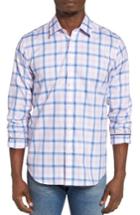 Men's Jeremy Argyle Fitted Check Sport Shirt - Pink