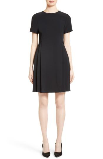 Women's Adam Lippes Pleated Fit & Flare Minidress