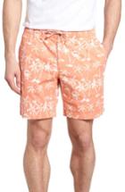 Men's Bonobos Print Beach Shorts - Orange