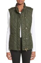 Women's Burberry Westleton Quilted Vest - Green