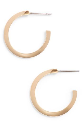 Women's Stella Valle Triangle Shaped Hoop Earrings