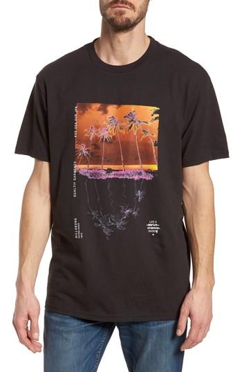 Men's Billabong Wavy Graphic T-shirt - Black