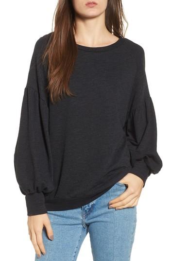 Women's Puff Sleeve Sweatshirt