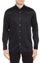 Men's Ted Baker London Crazee Slim Fit Stretch Sport Shirt (m) - Grey