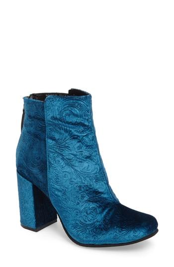 Women's Naughty Monkey Nadonna Bootie .5 M - Blue