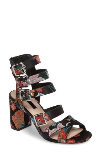 Women's Topshop Nova Sandal .5us / 37eu - Black