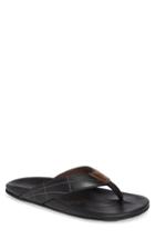 Men's Olukai Hokule'a Kia Flip Flop M - Black