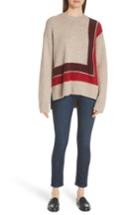 Women's Derek Lam 10 Crosby Crewneck Blanket Sweater - Beige