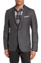 Men's Boss Nold 9 Trim Fit Solid Wool Blazer R - Grey