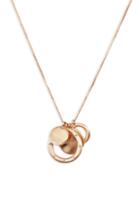 Women's Something Navy Pave Circle Cluster Necklace (nordstrom Exclusive)